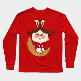 Rabbit Moon Long Sleeve T-Shirt